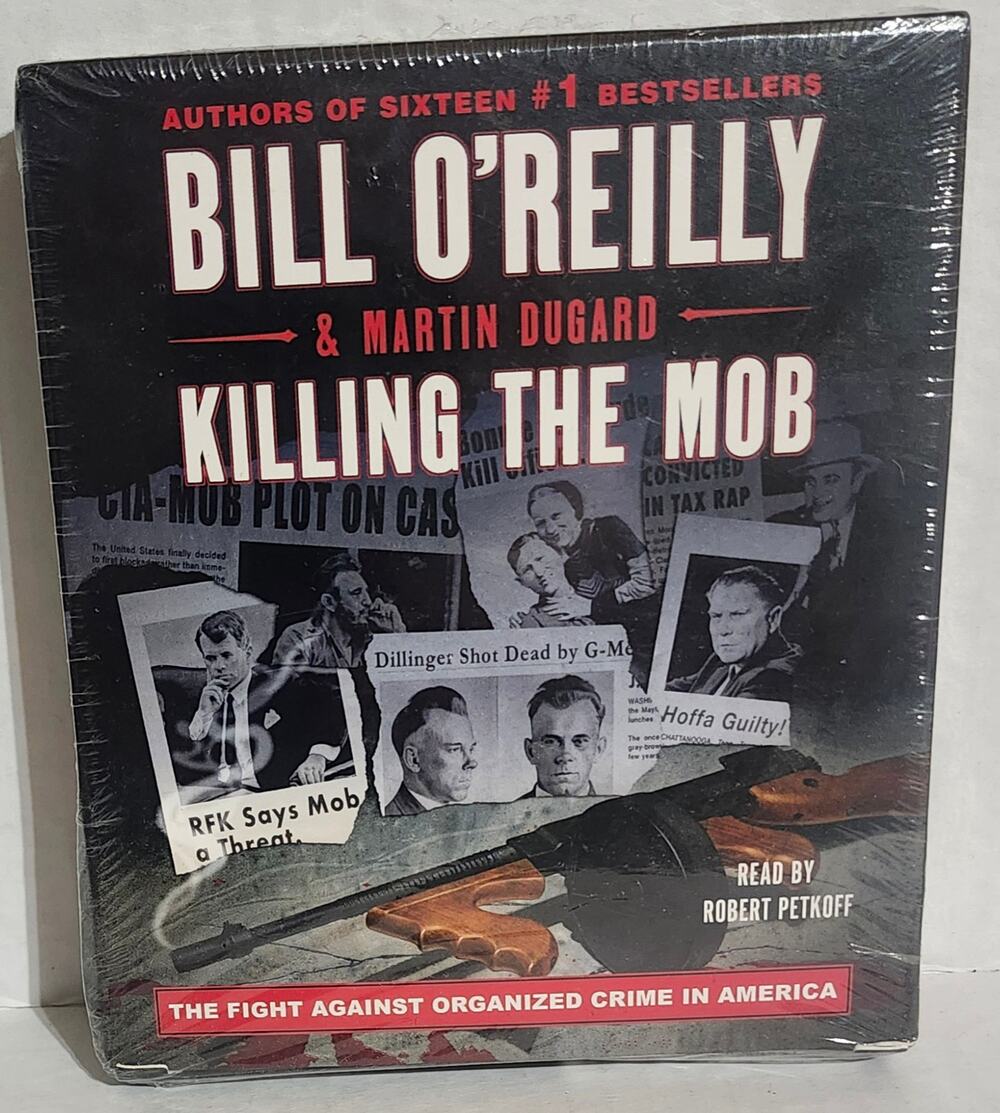 Bill O'Reilly Killing the Mob Audiobook 9 CD Set New Sealed Unabridged 2021